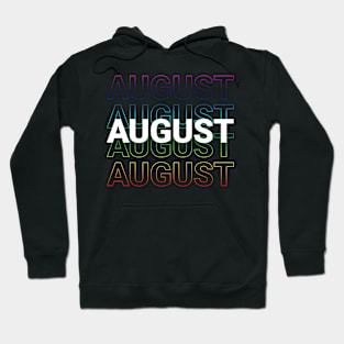 born in August Hoodie